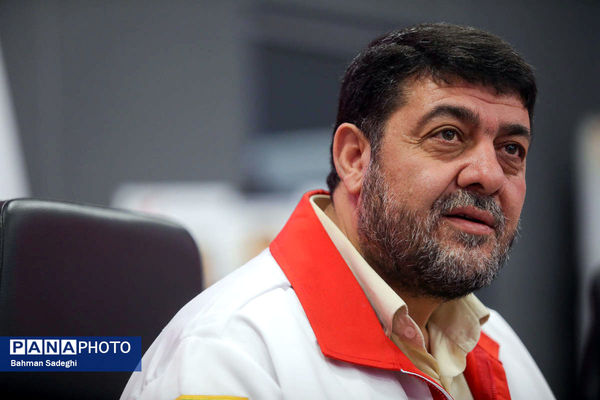 نشست خبری رئیس سازمان جمعیت هلال احمر 