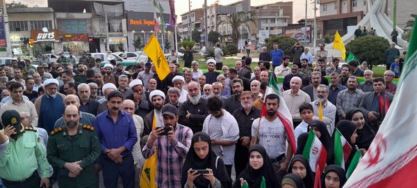 اجتماع مردمی حمایت از سربازان وطن در گلوگاه 