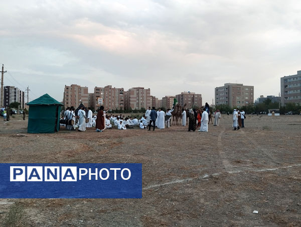 نمایش بازسازی واقعه غدیر در شهر پردیسان