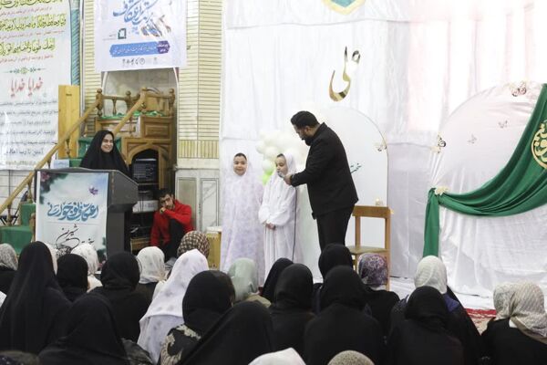 اختتامیه اعتکاف نوجوانانه در شهرستان گرمه 