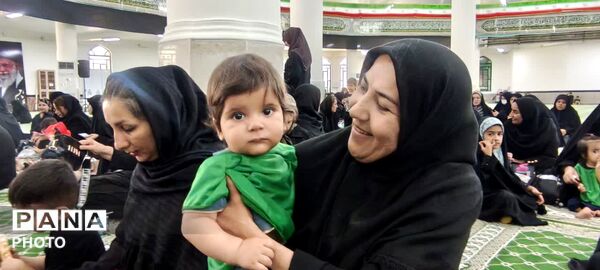مراسم شیرخوارگان حسینی در گچساران 