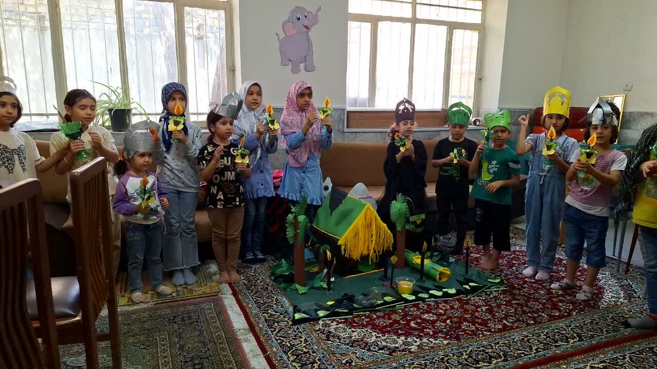 اندر احوالات کودکان کوچک دارالقرآن امام علی(ع) 