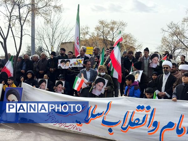 راهپیمایی۲۲ بهمن  شهرستان مانه 