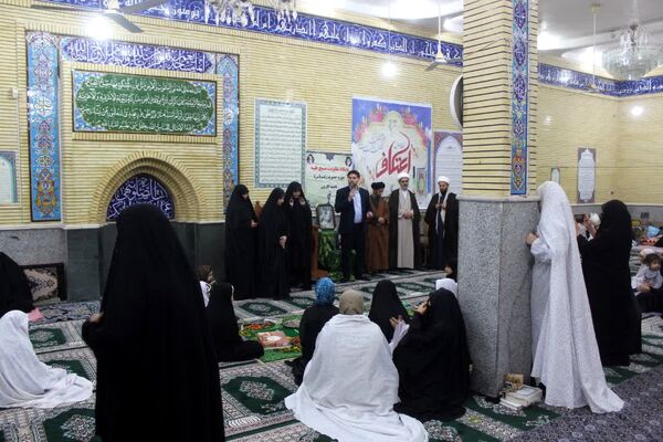 آیین اعتکاف در ۱۳ مسجد شهرستان کارون