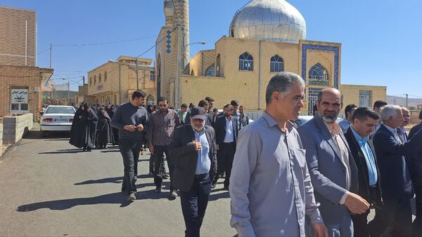 راهپیمایی بشارت نصر در شهر و بخش گندمان 