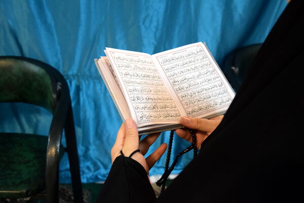 حضور دانش‌آموزان ناحیه یک کرج در نخستین روز اعتکاف دانش‌آموزی