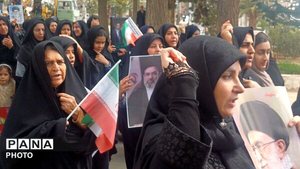 راهپیمایی پرشور کوهدشت در روز جهانی قدس 