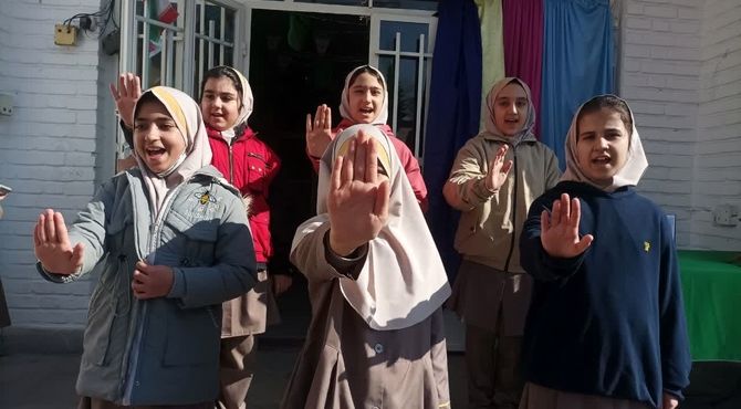 نسیم خوش اعیاد شعبانیه با اجرای سرود معنویت