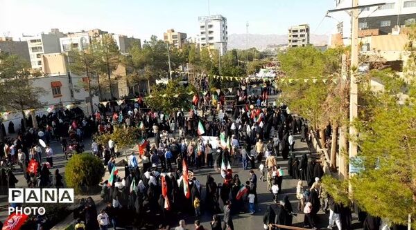 رزمایش جانفدایان ایران در شهرستان بیرجند