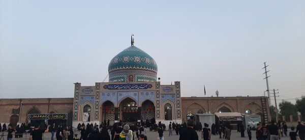برگزاری مراسم تعزیه‌خوانی در منطقه نیروگاه قم