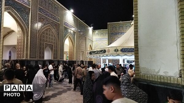 چایخانه حضرت رضا (ع) حرم مطهر رضوی در آخرین روز های هفته اول شهریور ماه ۱۴۰۵ 