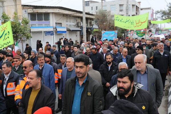 بندر ترکمن یکصدا با انقلاب؛ حماسه حضور در ۲۲ بهمن