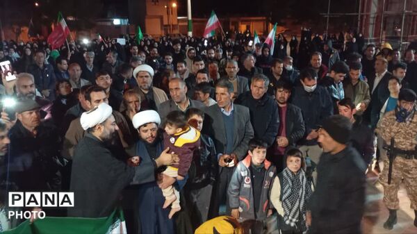 راهپیمایی باشکوه مردم کوهنانی برای بیعت با رهبر انقلاب