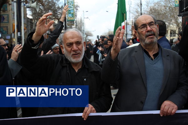 حرکت دسته عزاداری شهادت حضرت امیرالمومنین