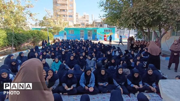 تجلی سلامت و فرهنگ در دبیرستان امام حسین(ع) 