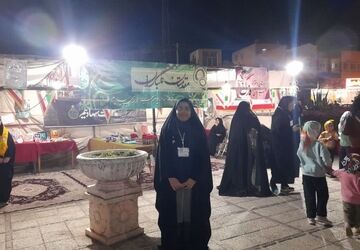 برگزاری موکب «نوجوان مبارز» تفت با میزبانی دبیرستان فدک