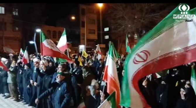 طنین غیرت انقلابی در میدان شهید رحمانی