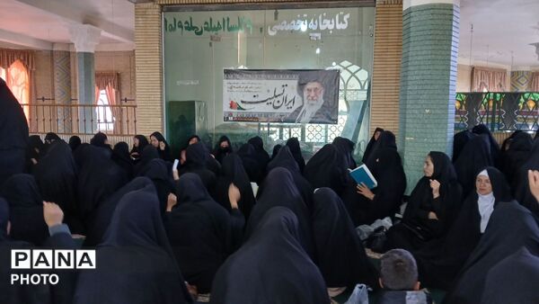 مراسم سوگواری شهادت رهبر انقلاب در مسجد امام علی(ع)