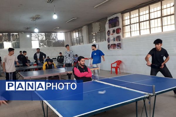 مسابقات قهرمانی تنیس روی میز منطقه کهریزک 