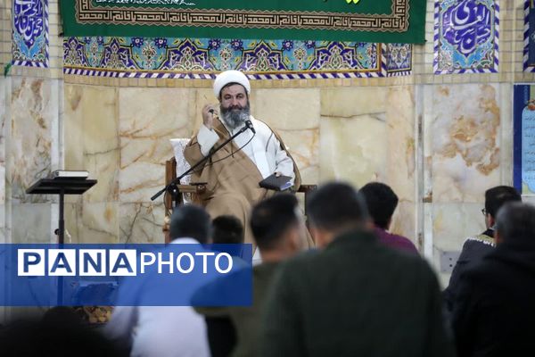 مراسم جشن و احیای نیمه شعبان در مسجدالرضا اشکذر