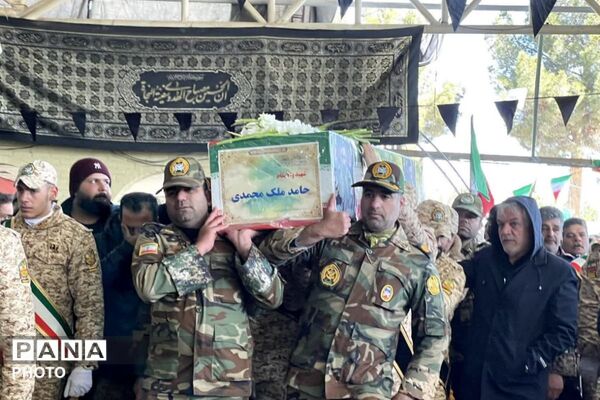 تشییع پیکر شهید راه وطن در شهرستان ملارد 