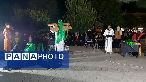 اجرای نمایشی، میدانی عروسک پرپر در بقعه متبرکه بی‌بی شطیطه نیشابور