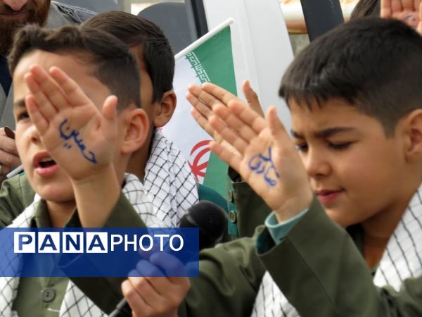 حضور پرشور مردم غلامان در راهپیمایی ۲۲ بهمن