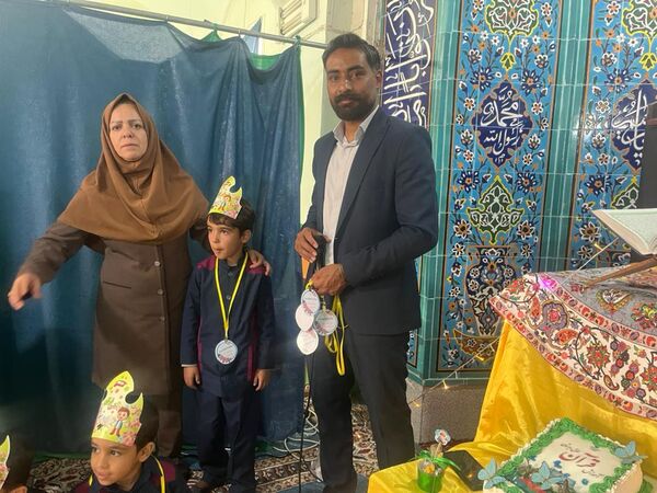 برگزاری جشن قرآن پایه اول مدرسه شهیدمحمد منتظر قائم