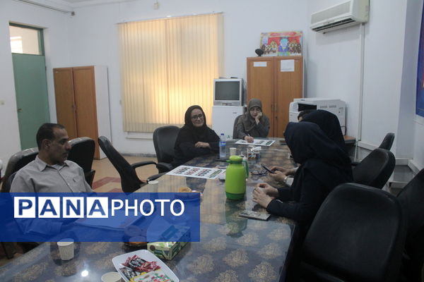جلسه شورای برنامه‌ریزی سازمان دانش‌آموزی استان بوشهر