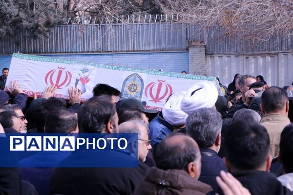 مراسم تشییع پیکر مطهر شهید والامقام شاهین دهقانی