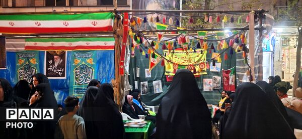 برپایی موکب سازمان دانش‌آموزی همراه با بسیج دانش‌آموزی در شهرستان فارسان