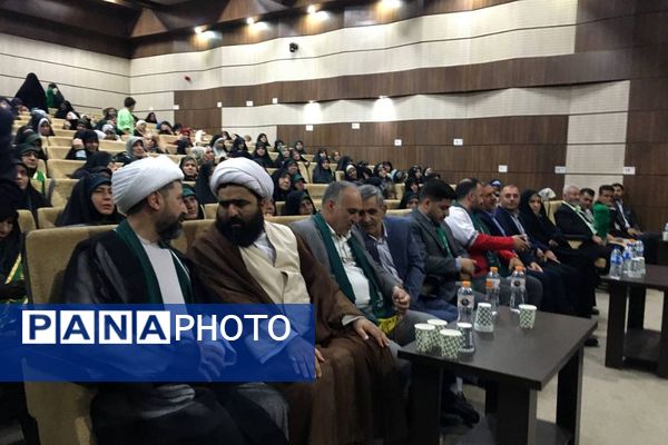 تقدیر از خادمیاران، خیرین، پرستاران، خانواده شهدا و فعالین حوزه رسانه ستاد بازسازی عتبات عالیات شهرستان قدس 