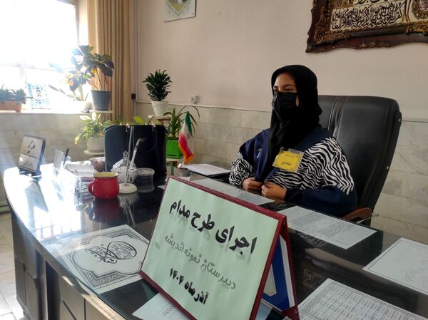 طرح مدام در دبیرستان نمونه اندیشه  شهرستان کاشمر