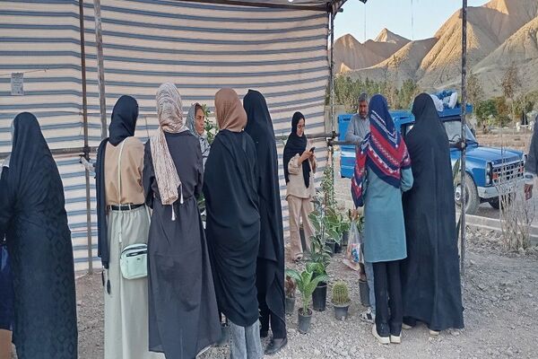 نمایشگاه محصولات بومی محلی و صنایع دستی در شهر بارنیشابور