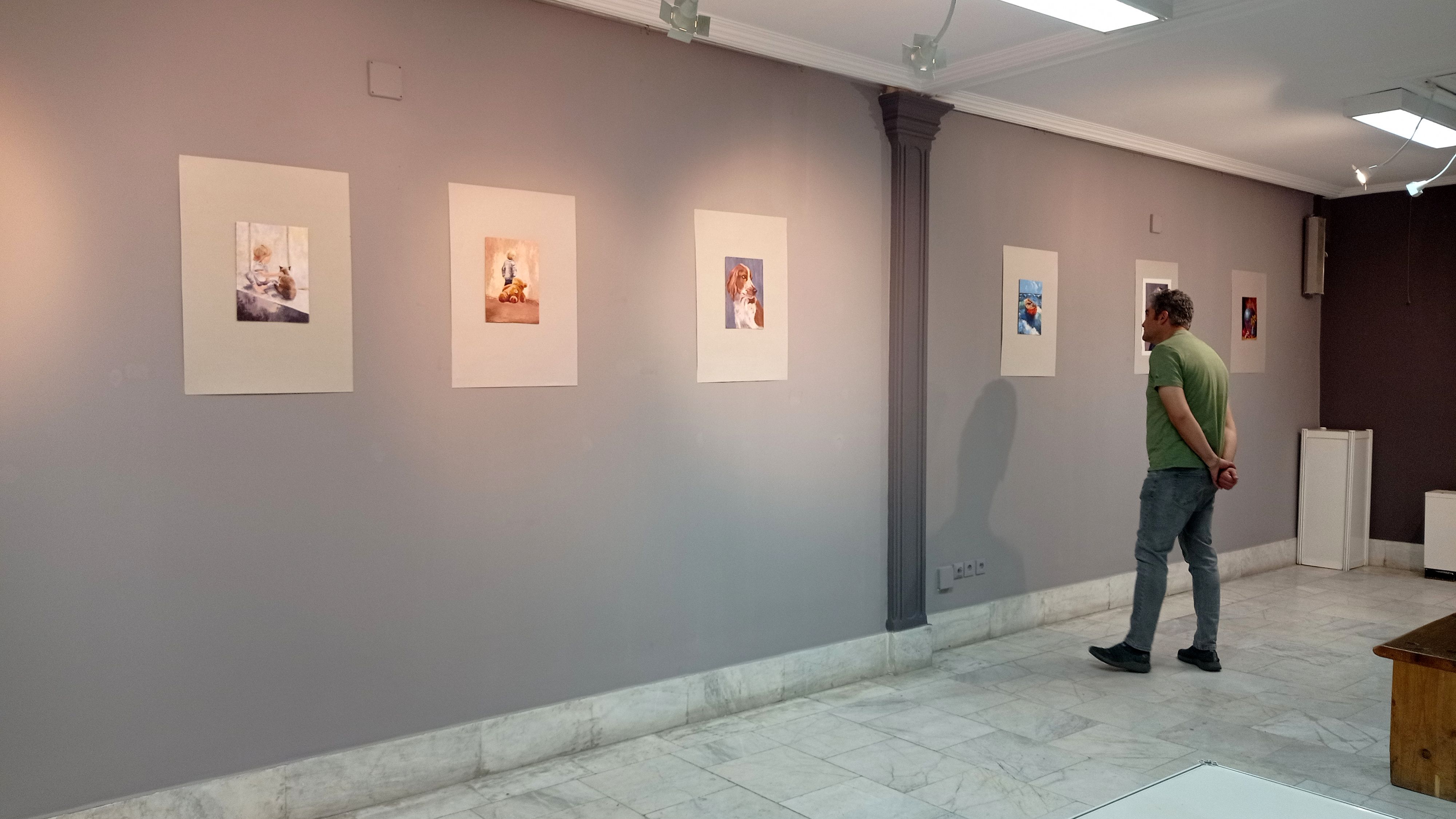 اولین نمایشگاه نقاشی «رهایی»