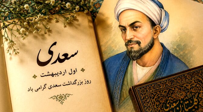 سعدی؛ صدای ماندگار اخلاق و انسانیت در گذر قرن‌ها