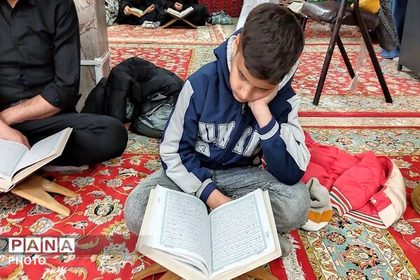 قرائت قرآن در شب بیست سوم ماه مبارک رمضان مسجد جامع شهر بار 