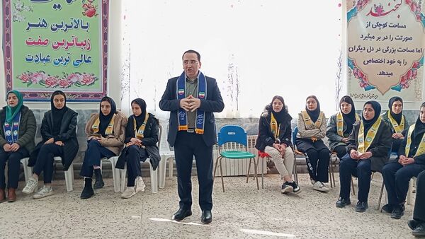 اختتامیه اردوی تمشک در شهرستان راز