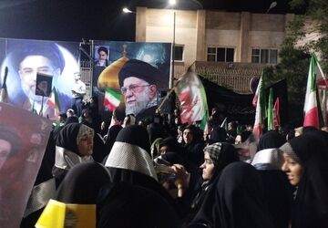 اجتماع مردمی در شهرستان خلیل‌آباد 