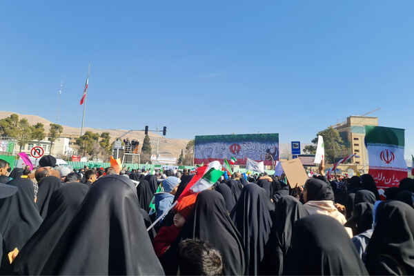 چهل و ششمین سالگرد پیروزی انقلاب  و راهپیمایی 22 بهمن در شیراز