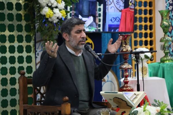 مراسم چهلم شهدای فتنه آمریکایی، صهیونیستی در امامزاده سید نصرالله یزد