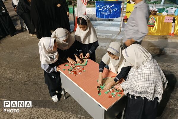  روز پرجنب‌وجوش دانش‌آموزان ورامین در غرفه آموزش و پرورش