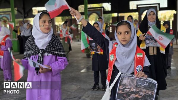 پیشتازان نظرآباد در بهشت‌رضا؛ پژواک عهدی که خاموش نمی‌شود را رقم زدند