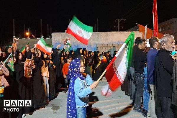 باشت غرق در سوگ و بیعت،وداع با امام و پیمان با رهبر
