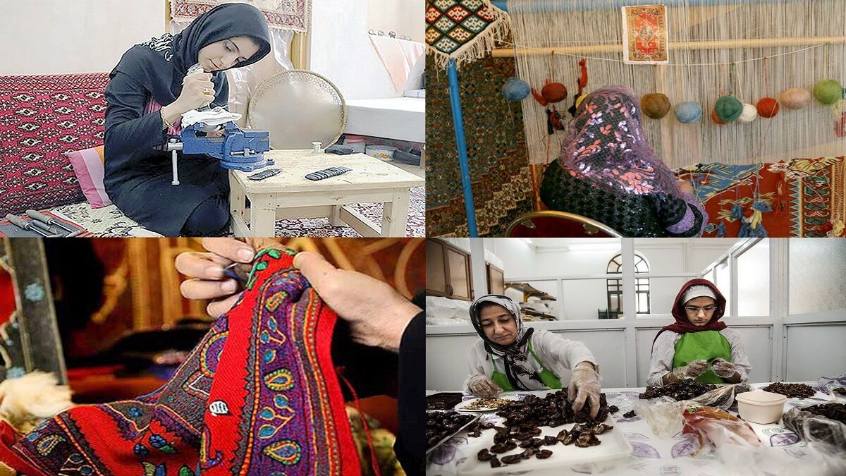 مشاغل خانگی و تولید خانواده‌محور، اقتصاد خانواده‌ها را تقویت می‌کند