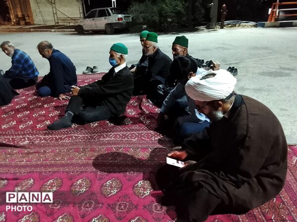مراسم عزاداری شهادت اباعبدالله الحسین در صدوبیستمن شب از اجتماعات  