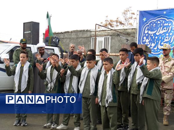 حضور پرشور مردم غلامان در راهپیمایی ۲۲ بهمن