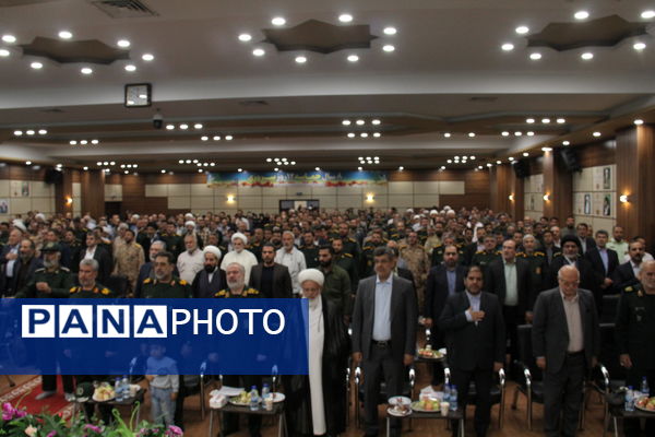 آیین تودیع و معارفه فرمانده سپاه الغدیر یزد