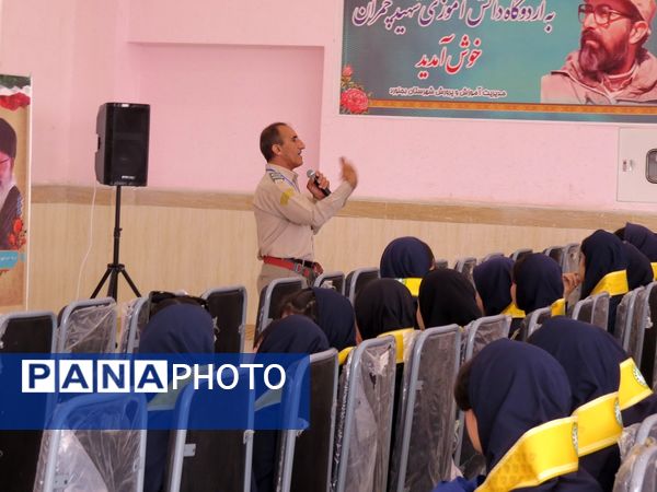 اردوی تمشک دختران بجنورد در اردوگاه شهید چمران 