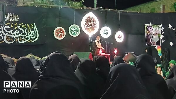 سرتشنیز در سوگِ دردانه حسین (ع)